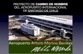 Proyecto de cambio de nombre del aeropuerto de Santiago