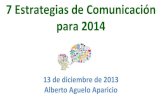 7 Consejos de Comunicación para 2014