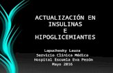 Insulinas e Hipoglicemiantes - ACTUALIZACIÓN
