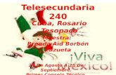 EVIDENCIAS TELESEC. 240 ACCIONES RUTA DE MEJORA AGOSTO-SEPTIEMBRE 2015