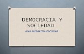 Democracia y sociedad