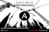 Ansible introduction - XX Betabeers Galicia