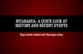 Nicaragua, the sandinistas and revolution 2015 update