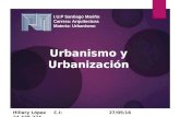 Diferencias entre Urbanización y Urbanismo