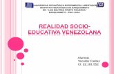 Realidad socio educativa venezolana