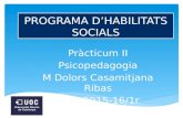Programa d'habilitats socials