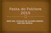 Festa do folclore 2015