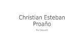 Christian Esteban Proaño Politico