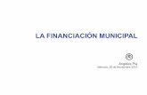 La financiación municipal