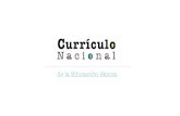 Curriculo nacional-2017 segunda clase