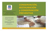 Conservación, restauración y preservación