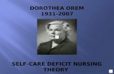 Presentation dorothea orem 4