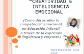 Creatividad y competencia emocional
