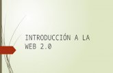 Introducción a la web 2.0