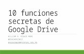 10 funciones secretas de google drive
