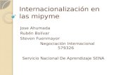 Internacionalización en las mipyme