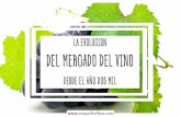 La evolución de la exportación del mercado del vino español