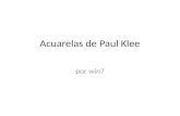 Acuarelas de Paul Klee