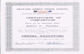 DA Certificate