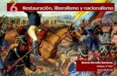 Restauración, liberalismo y nacionalismo (Tema 6)