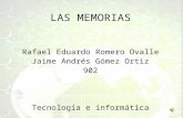 Las Memorias Jaime Y Rafael