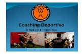 Centro de Formación y Capacitación en el Deporte 2015 -Curso Integral de Coaching Deportivo.