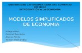 Modelos simplificados de economías.