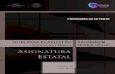 Guía del maestro Asignatura Estatal Historia de Chihuahua