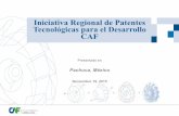 Día 19 - Iniciativa Regional de Patentes Tecnológicas para el Desarrollo - CAF