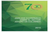 Análisis económico sobre el sector joyero en colombia