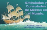 Embajadas y Consulados de México en el Mundo
