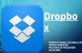 Presentación electrónica acerca de Dropbox