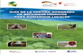 Guía / Manual: Guía de la Gestión Integrada de Recursos Hídricos para Gobiernos Locales