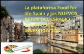 20130925 H2020 Girona Federico Morais: La plataforma tecnológica food for life spain y los nuevos retos del espacio europeo de investigación