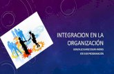 Integracion en-la-organización