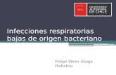Infecciones respiratorias bajas de origen bacteriano
