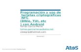 Programación y uso de tarjetas criptográficas NFC (DNIe, TUI, etc) con Android