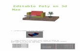 Editable poly en 3d max