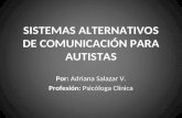 Sistemas alternativos de comunicación para autistas