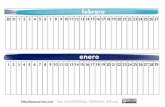 Calendario Linear Anual (de inspiración Waldorf y Montessori)