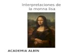 Certamen Variaciones sobre la Monna Lisa- Academia ALBÍN