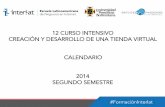 Calendario_12 Curso Intensivo Creación y Desarrollo de una Tienda Virtual nicaragua-semestre 2_2014