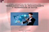 Tecnologías para el procesamiento y transmisión de datos v20may15