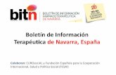 Boletín de Información Terapéutica de Navarra, España / EUROsociAL y Fundación Española para la Cooperación Internacional, Salud y Política Social (FCSAI)