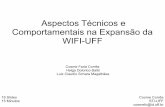 Aspectos técnicos e comportamentais na expansão da wifi uff
