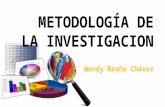 Metodología de la investigacion  reaño
