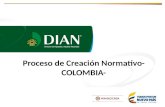 Proceso de Creación Normativo-COLOMBIA / Dirección de Impuestos y Aduanas