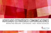 Agregado Estrategico Comunicaciones - Inbound Marketing. Bogotá, Colombia