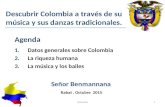 « Descubrir Colombia a través de las músicas y danzas tradicionales »