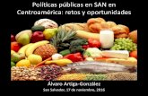 Políticas públicas de seguridad alimentaria y nutricional en Centroamérica: retos y oportunidades